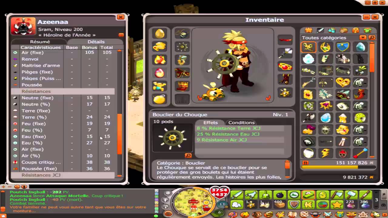 COMPTE DOFUS 2 Sram 200 Et Retro xelor 151 EUR 380,00