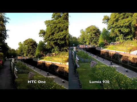 OIS video comparison, HTC One and Nokia Lumia 920