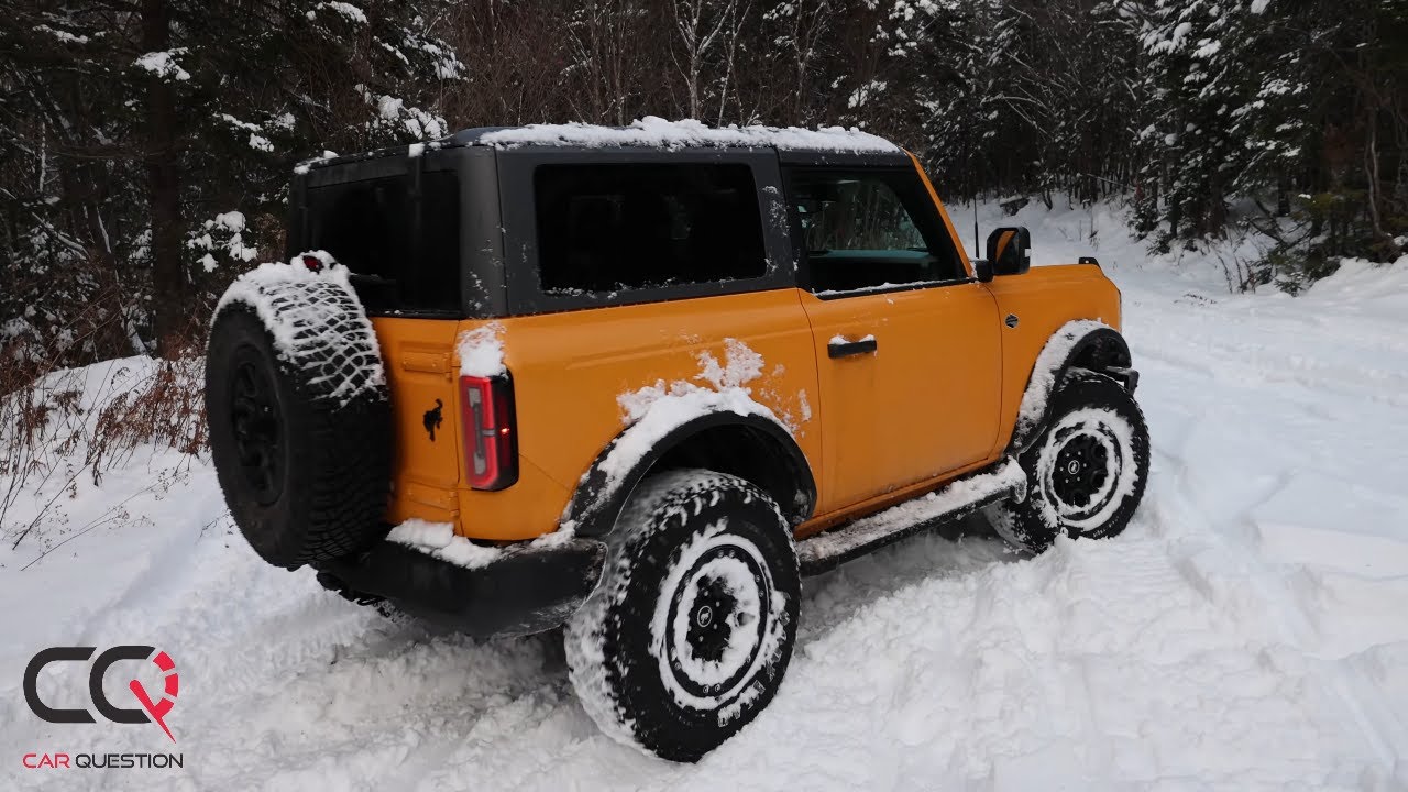 Ford Bronco Trail Turn Assist in the SNOW! YouTube