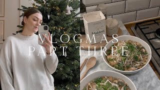 VLOGMAS PART THREE | A Very Honest Q+A & Make Dinner With Me