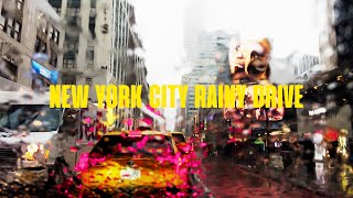 Rolling Through New York City In A Rainstorm