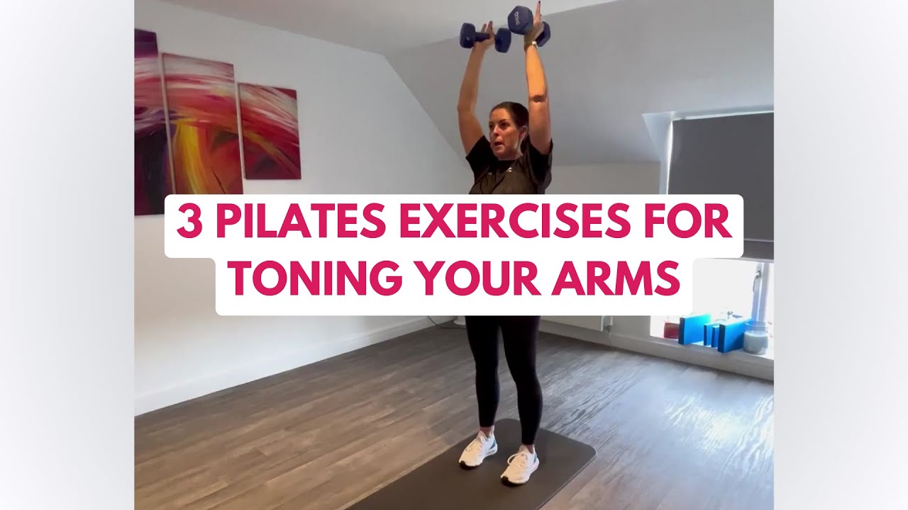 3 QUICK Pilates Exercises for Toning Your Arms & Building Bone Density