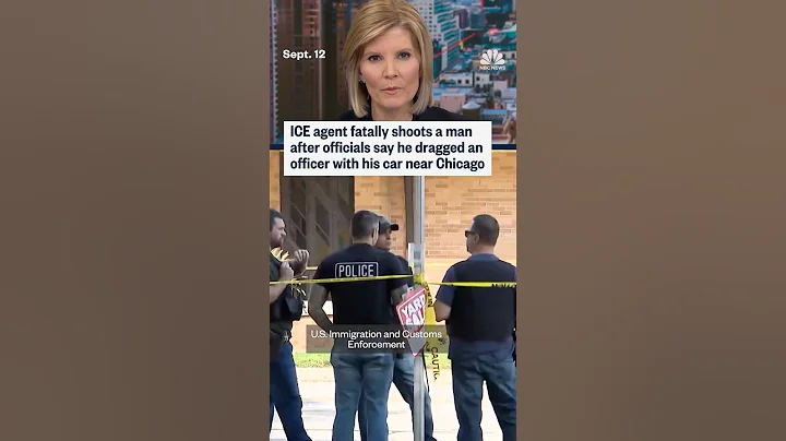 ICE agent fatally shoots a man after officials say he dragged an officer with his car near Chicago