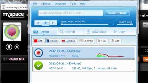 How to download mp3 from MySpace?[New way 2012]