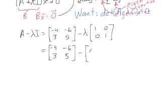 Eigenvalues and Eigenvectors 2