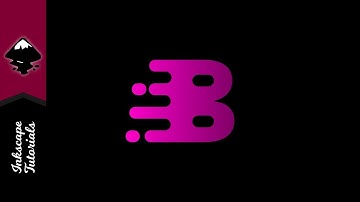 Inkscape Tutorial: Create a Vector Letter B Melting Initial Logo