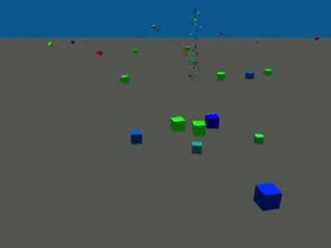 Physics Simulation: Explosion