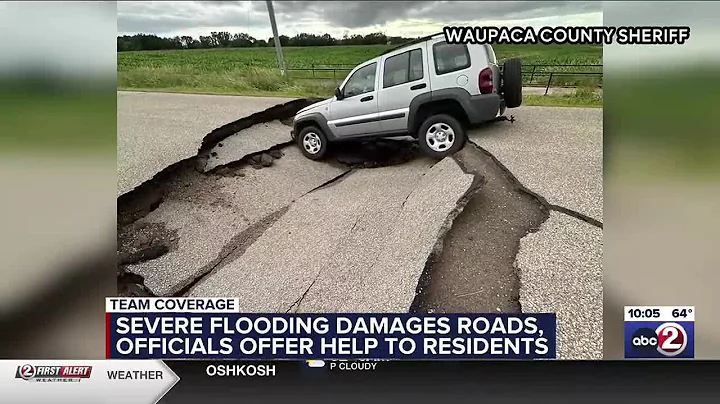 Flooding forces evacuations and road closures in Manawa