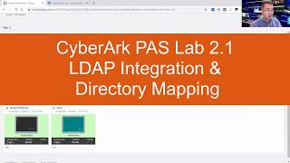 CyberArk PAS Admin Lab-2.1 LDAP Integration and Directory Mapping