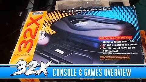 Sega 32X Console & Games Overview