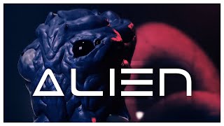 Magane - Alien Motion Graphics Music Video Darkwave Synthwave