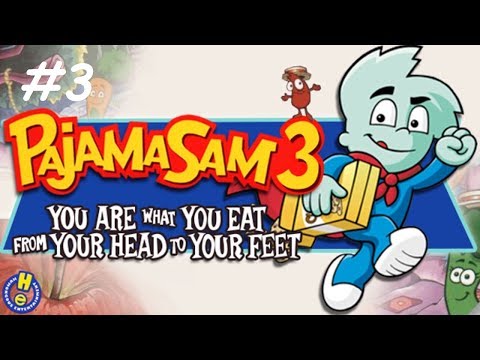 Видео: Pajama Sam 3: You Are What You Eat From Your Head To Your Feet Прохождение игры на PS1 # 3