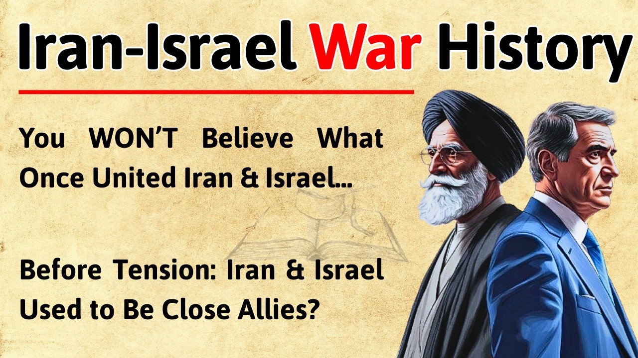 The History of Iran Israel conflict ⚔️ || Learn English Through Story Level 3 || Graded Reader 🎧📚