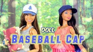 Diy - How To Make Doll Baseball Cap - Handmade - Crafts