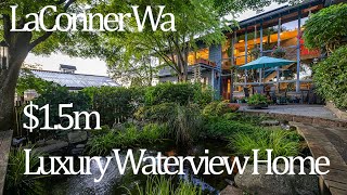 $1.5m Luxury Waterview home - 518 4th St LaConner Washington - Home for sale