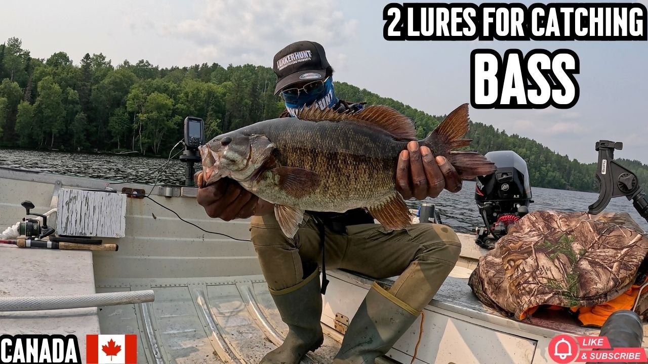 Smallmouth Bass The Only 2 Lures You Need  Ontario Canada #bass