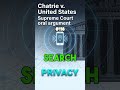 SCOTUS Oral Argument: Chatrie v. United States #118