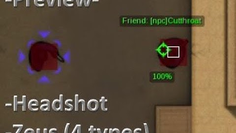 CS2D Headshot and Zeus Preview