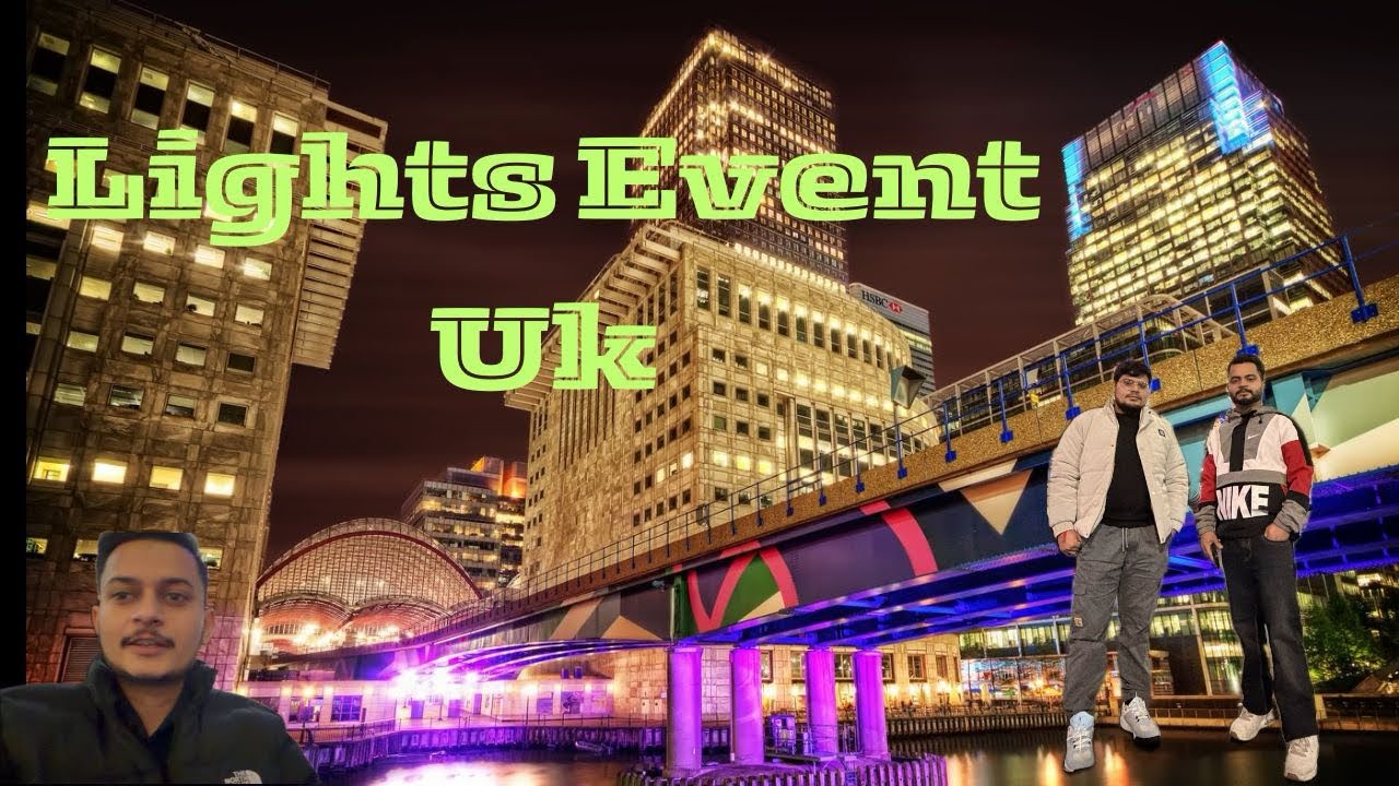 Winter lights | Canary Wharf | LONDON