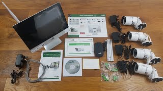 HomeGuard All-in-One Wireless CCTV Kit - 4CH/1TB Unboxing and Setup screenshot 1