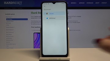 Apps Settings in XIAOMI Redmi 9C – Default Browser
