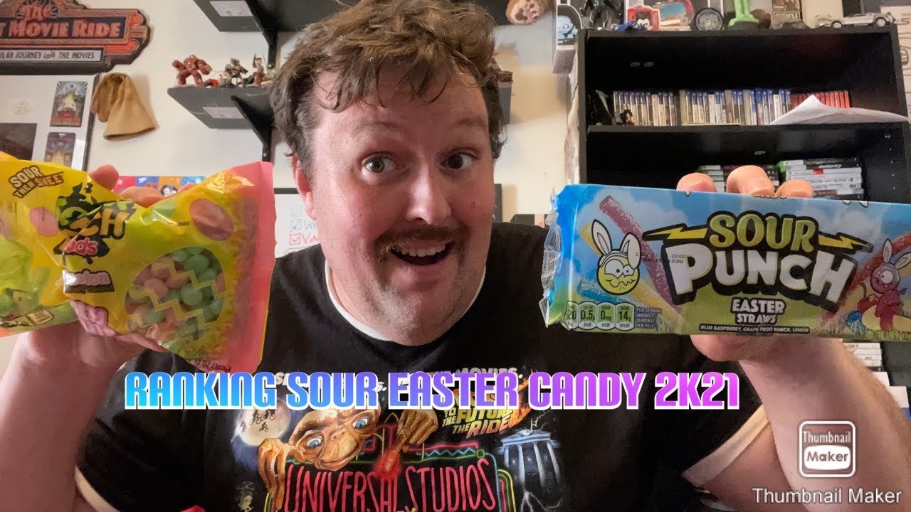Taste Test Ranking Sour Easter Candy 2021 YouTube