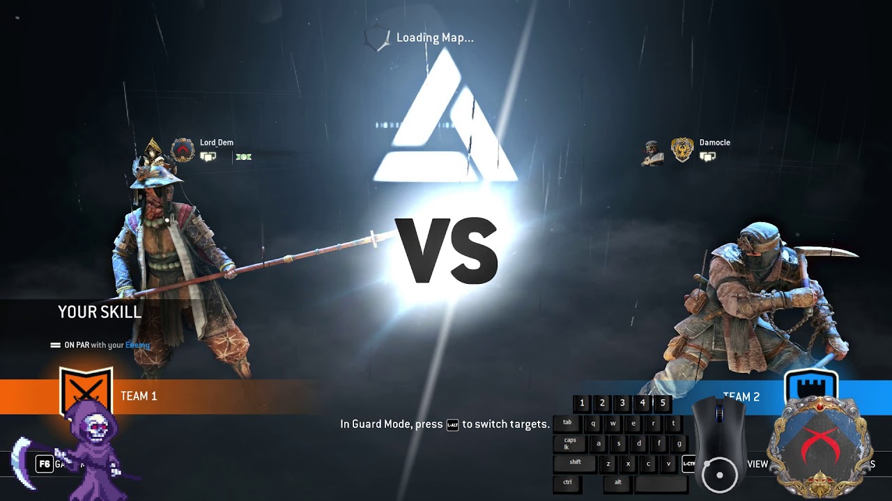 For Honor - Lord_Dem vs Damocle Part 2 - DADDY_LAW_69 Castering - Beaning Us To Oblivion!