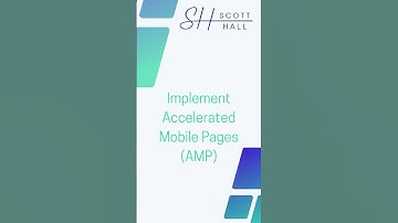 Implement Accelerated Mobile Pages (AMP)
