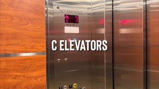 Centric Modded Otis Traction Elevators C at OHSU Portland, OR