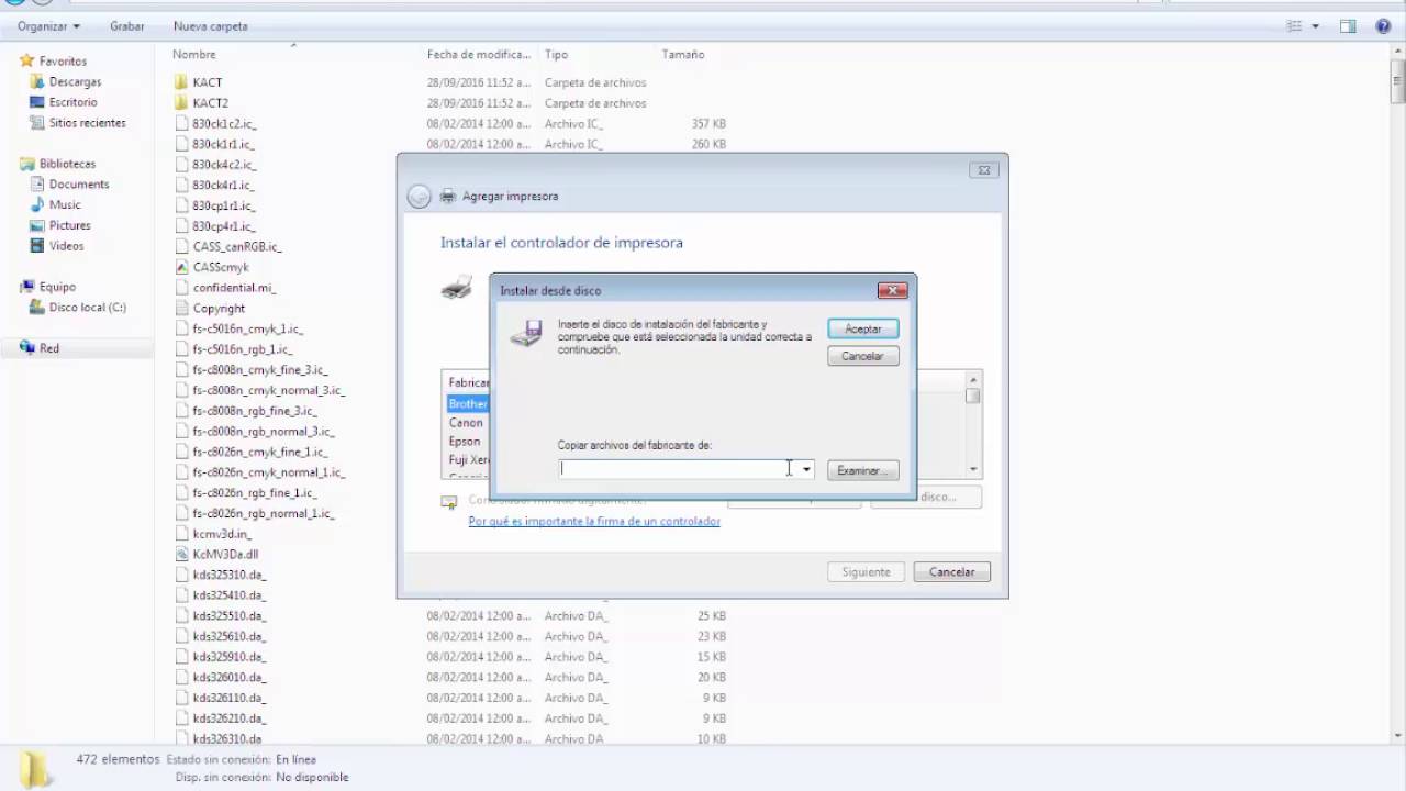 Como Instalar una Impresora (Kyocera) Tutorial - YouTube