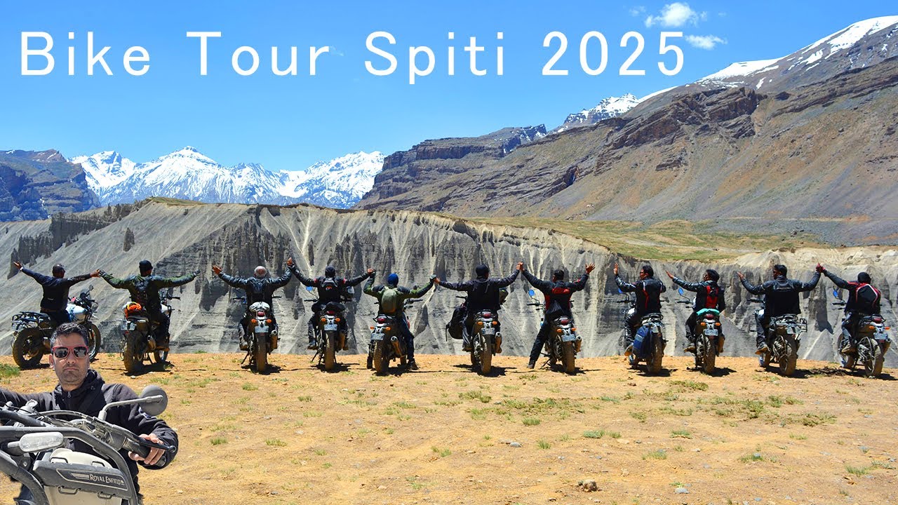Spiti Bike Tour Begins | Riding with Yogi Bhai & Karan Bhai | 11 Riders Adventure