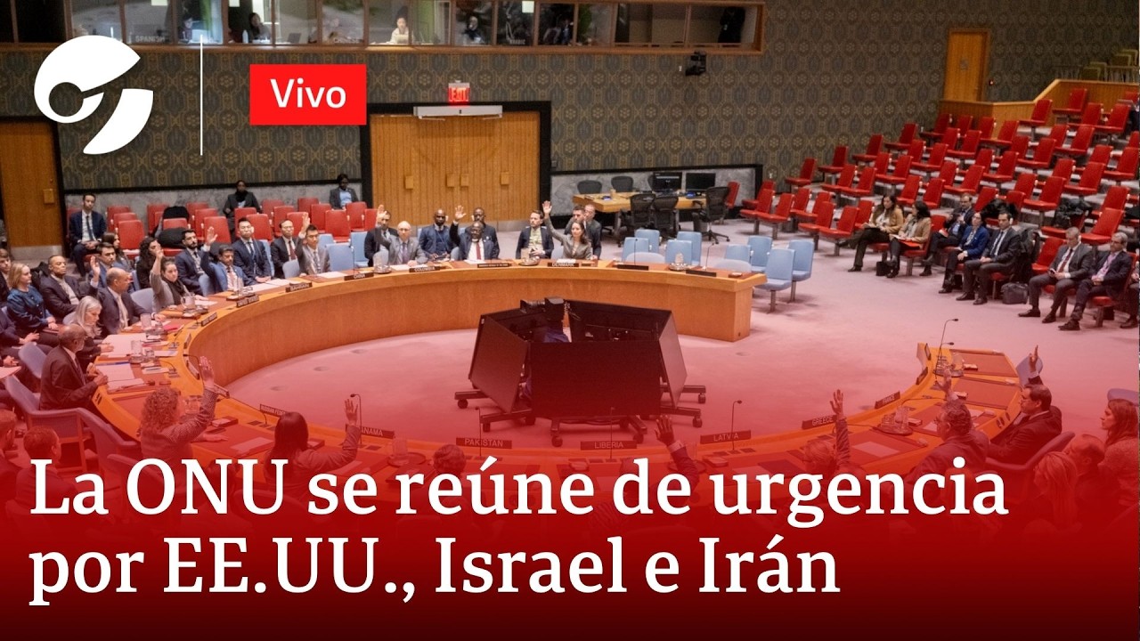 EL CONSEJO DE SEGURIDAD DE LA ONU SE REÚNE DE URGENCIA POR LA ESCALADA ENTRE EE.UU., ISRAEL E IRÁN