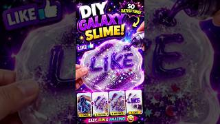 Oddly Satisfying Galaxy Slime ASMR ✨