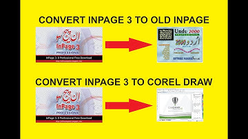 Convert Inpage 3 to inpage and copy to corel draw