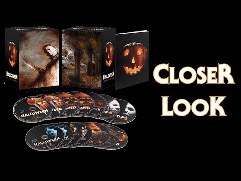 Halloween Limited Edition 15 Disc Blu Ray Boxed Set Closer Look 