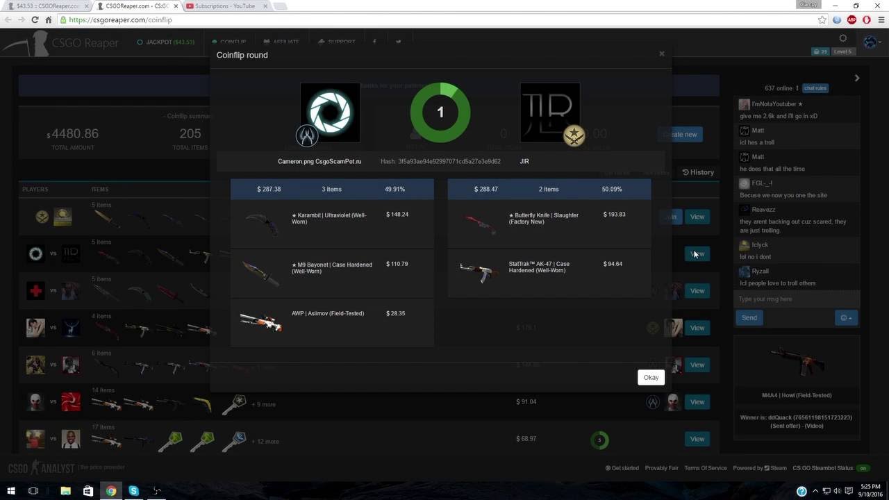 Betting Gods Episode #1 (CSGO Reaper)