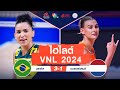 ไฮไลต์ VNL 2024 : บราซิล 3 - 1 เนเธอร์แลนด์