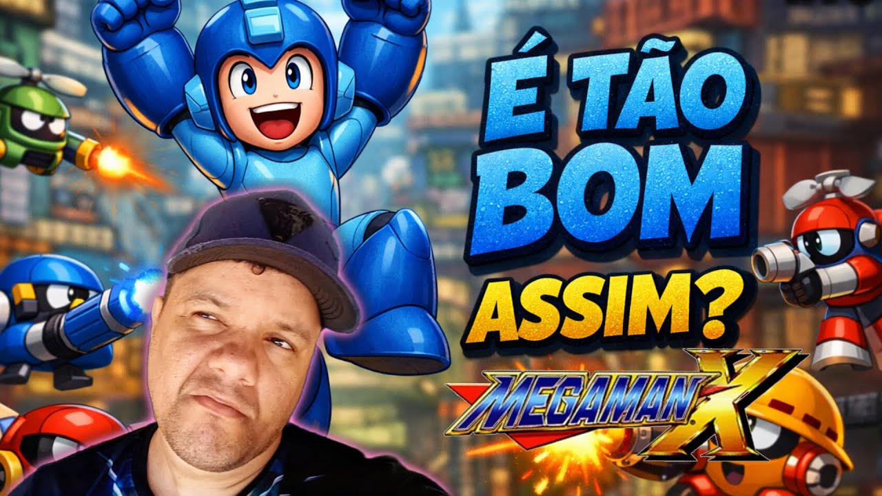 JOGANDO PELA PRIMEIRA VEZ: MEGA MAN X
