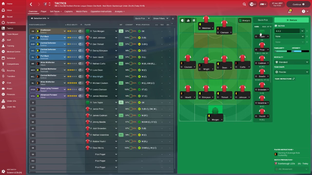 FM18 Streamed Career