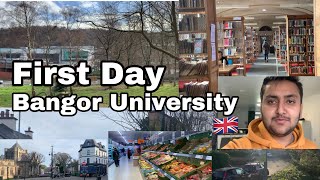 First Day at Bangor University || ID check and BRP collection || @bangoruniversity North wales #uk