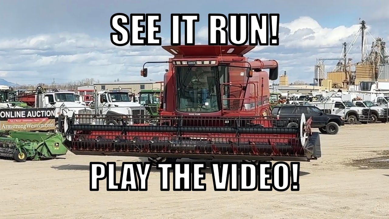 2075 - Case IH 2388 Combine w/ 30 Grain Platform