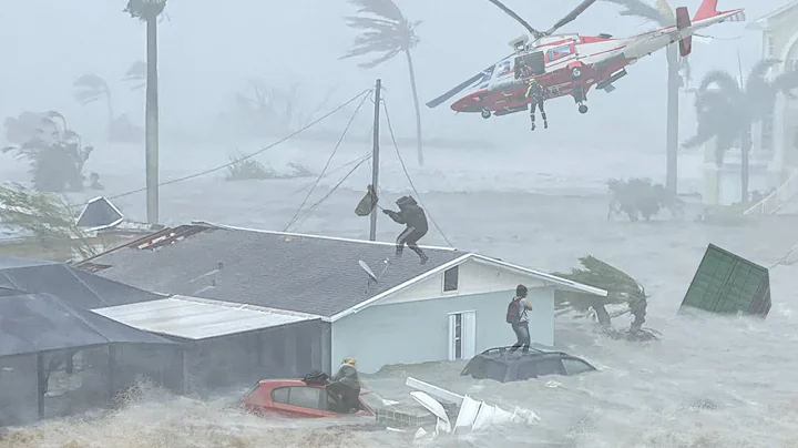 California went under WATER! Crazy hail storm and ...