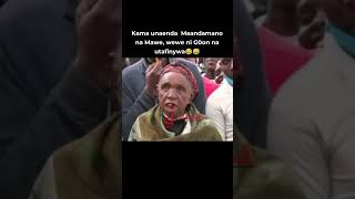 Kama wewe ni mwanaume enda maandamano hiyo Thursday ndo mtajua mimi ni nani~ President Ruto warns