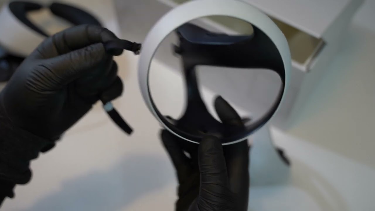 PSVR 2 & Official Controller Charging Stand Unboxing ASMR | Playstation VR 2 & Lens Measurement