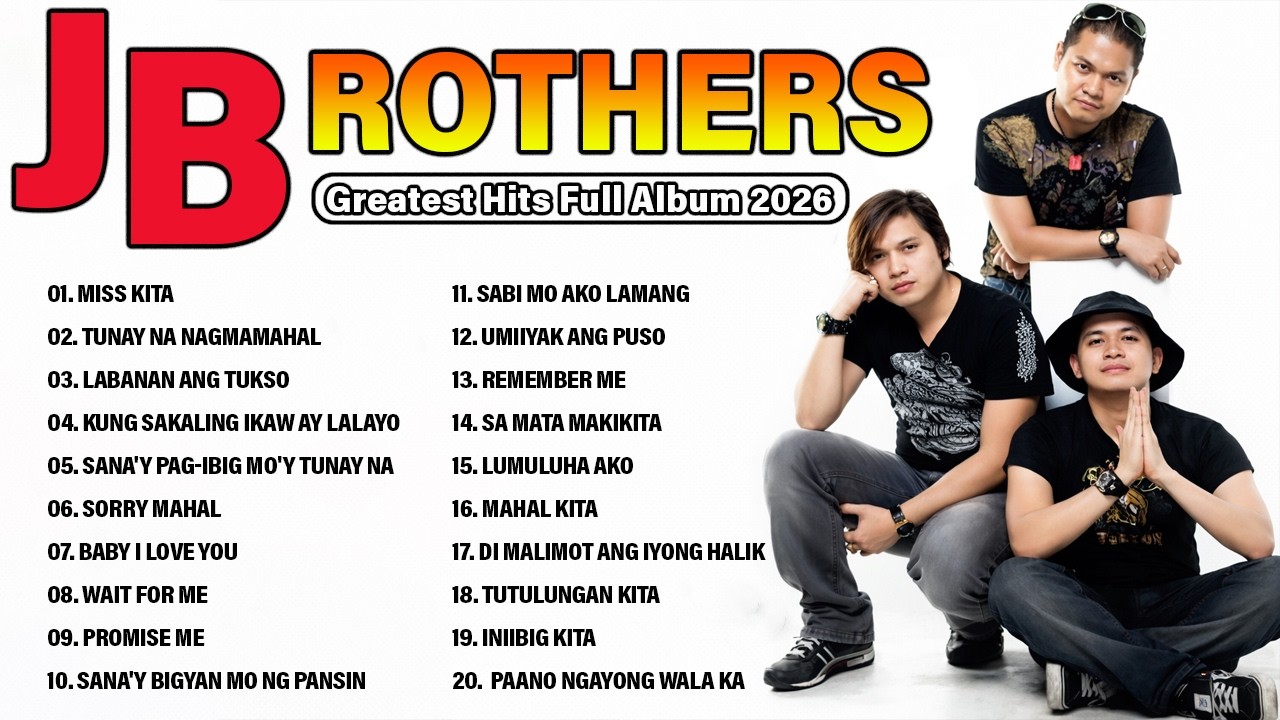J BROTHERS Nonstop Greatest Hits 2025⭐Tunay Na Nagmamahal, Labanan Natin Ang Tukso ⚡ OPM Love Songs