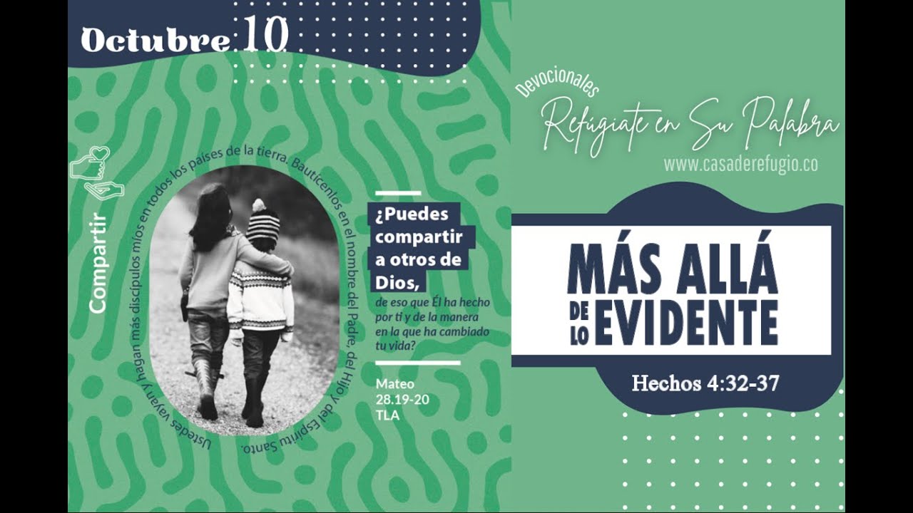 MÁS ALLÁ DE LO EVIDENTE - YouTube