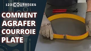 Comment Agrafer Une Courroie Plate ?