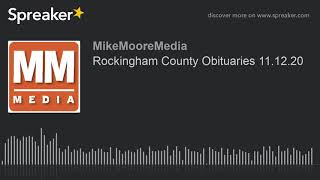 Rockingham County Obituaries 11.12.20
