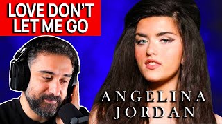 WE DID IT!! Reaction to Angelina Jordan - Love Don't Let Me Go (BLOCKED & MUTED)