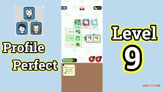 Profile Perfect Level 9 Walkthrough | Brain IQ Investigation Puzzle 🔍📱 | Mini Boss